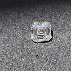 IGI Certified 2.98ct Asscher Lab Diamond